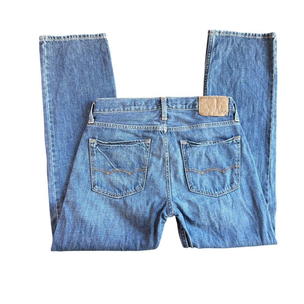 American Eagle Jeans Size‎ 28/28 Original Straight Blue Denim Pants